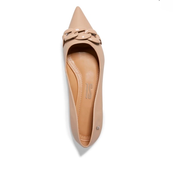 Santa Lolla Nude / Beige Women's Flats - Picture 1 of 6